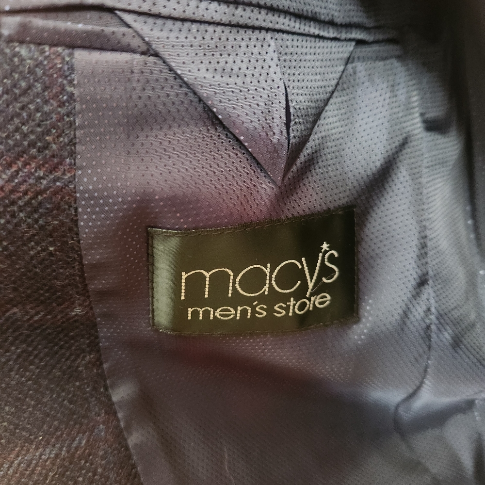 Michael Kors Wool Plaid Blazer - Picture 7 of 8